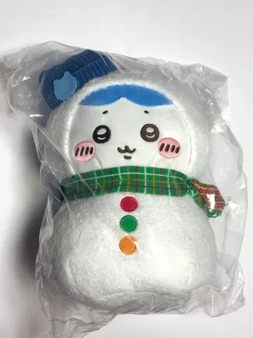 치이카와 에니마이 복권 눈사람 B상 하치와레 봉제 인형