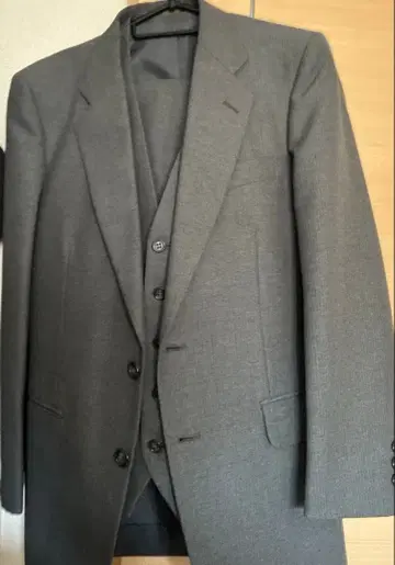 수트 Estanble 50 차콜 그레이 셋업 수트