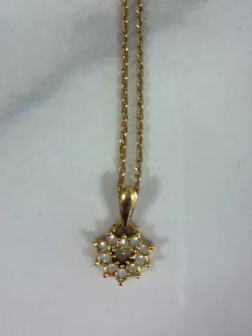 밀라 쇤 골드 별 모양 펜던트 목걸이