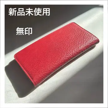 [미사용 새상품] MUJI 소가죽 장지갑