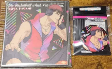 쿠로코의 농구 캔뱃지&미니 색지 컬렉션 B 카가미 타이가 2종 세트