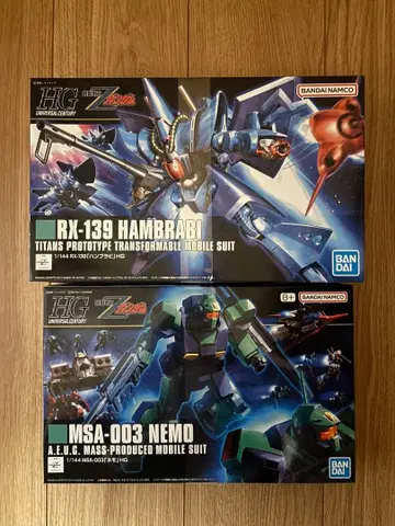 HG 건담 프라모델 2개 세트