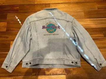 90s USA Lee x Hard Rock CAFE 데님 자켓