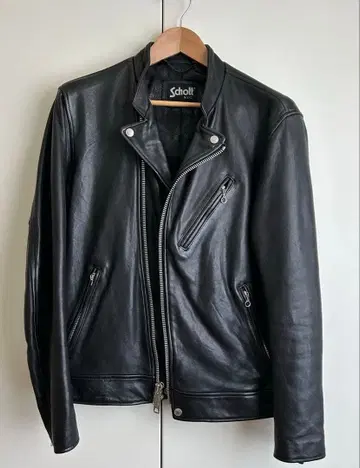 Schott 더블 브레스트 세미 더블 더블 라이더 자켓