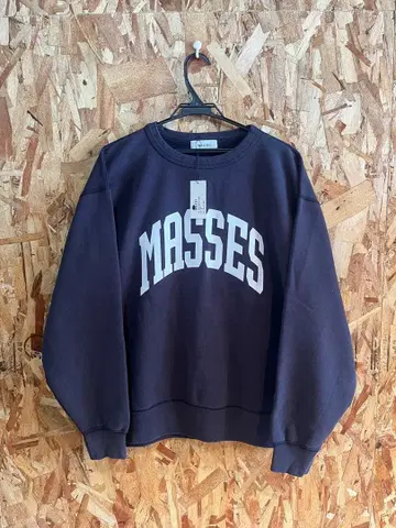 MASSES 네이비 맨투맨 M