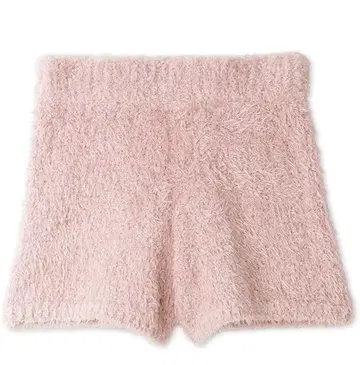 [핑크] 스나이델 샤기 니트 숏팬츠 여성용