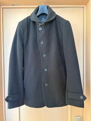 nano UNIVERSE 블랙 피 코트