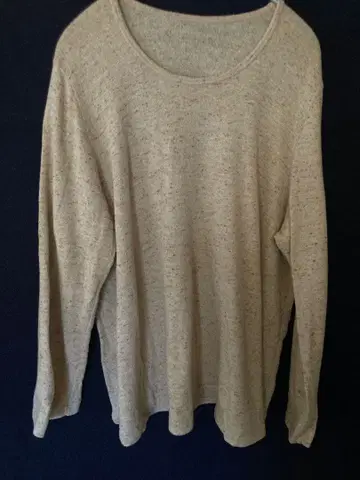 Ka na ta 베이지 긴팔 T셔츠