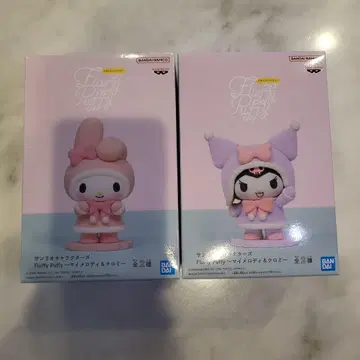 Fluffy Puffy 피규어 2체 세트