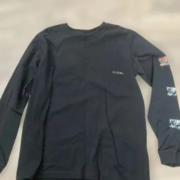 NATURA 긴팔 셔츠 블랙