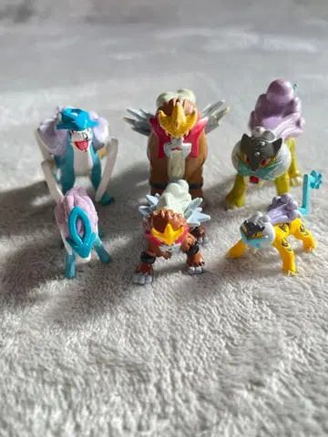 포켓몬스터 엔테이 스이쿤 라이코우 피규어