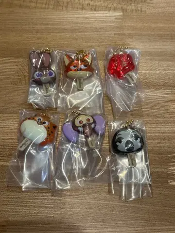 주토피아 아이스캔디 참 전 6종 세트