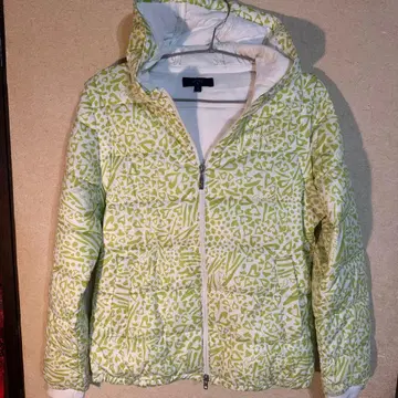 새상품 Callaway 기하학 패턴 다운 자켓 L