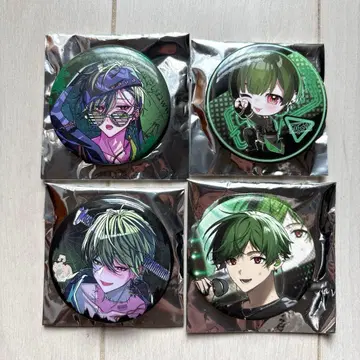 시쿠포니 스치 캔뱃지 4개 세트