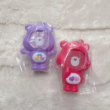 케어베어 사진 프레임 마스코트