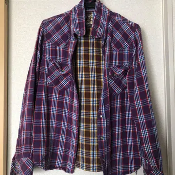 TMT 체크 플란넬 셔츠