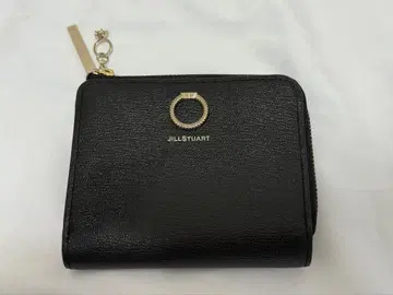 JILL STUART 블랙 접이식 지갑
