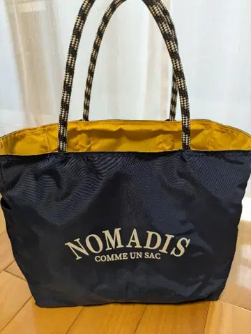 NOMADIS 토트백 블랙/오렌지