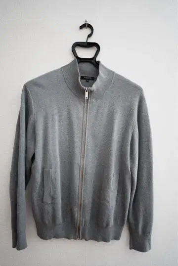 매킨토시 니트 스웨터 지퍼 가디건