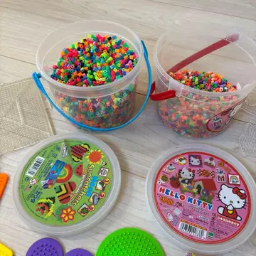 펄러비즈 세트 헬로키티 펄러비즈 플레이트