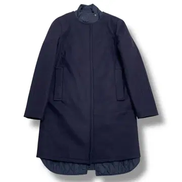 [ 새상품급 ] JIL SANDER NAVY 울 퀼팅 코트 32