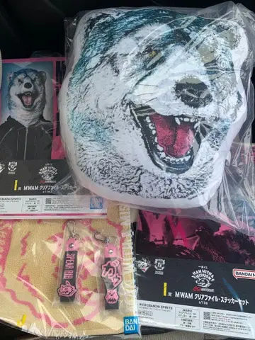 MAN WITH A MISSION 1번 복권 스페어 리브 6점 세트