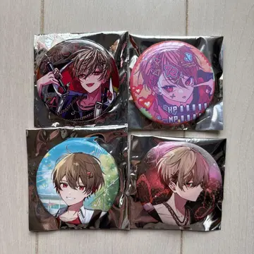 시쿠포니 히마72 캔뱃지 4개 세트