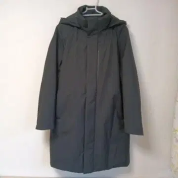 유니클로 하이브리드 다운 코트 블랙 2024년제