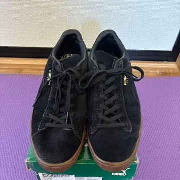 PUMA 푸마 SUEDE 스웨이드 블랙 검솔 27cm
