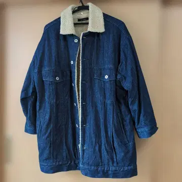 Johnbull 데님 자켓 보아 옷깃