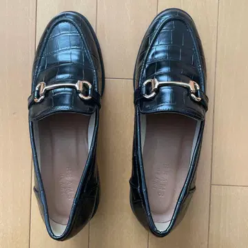 빔즈 beams 블랙 로퍼 M 사이즈