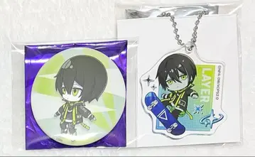 컴퍼스 제로야 점프 캔뱃지 로손 아크릴 키링