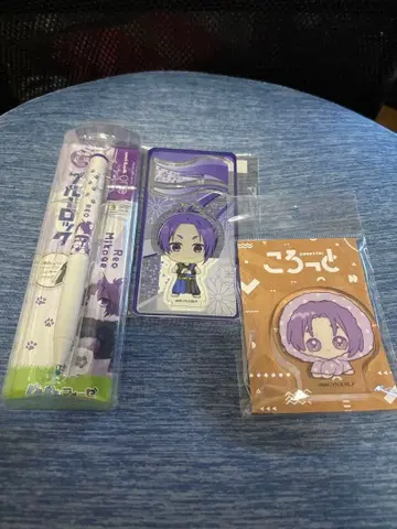 블루 록 미카게 레오 종합 세트 펜 코롯토 아크릴 스탠드