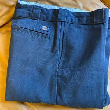 Dickies 874 오리지널 핏 블랙 치노 팬츠 34 x 30