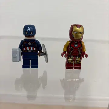 아이언맨 & 캡틴 아메리카 미니 피규어 세트