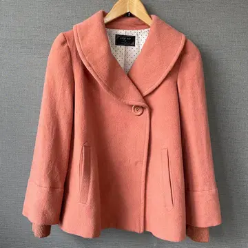 anysis 애니시스 S 겨울 A라인 코트 핑크