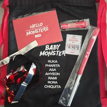 BABYMONSTER 프리미엄 시트 혜택 은색 테이프 포함