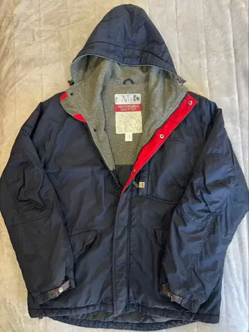 [ 큰 사이즈 ] 아바클로 후드 부착 퀼팅 자켓