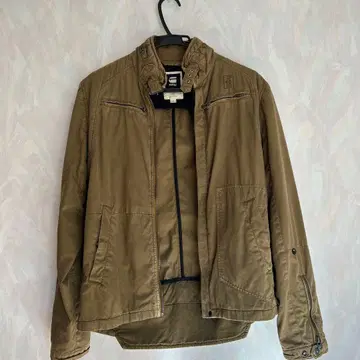 G-STAR ROW 올리브 그린 자켓