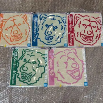 MAN WITH A MISSION 제일복권 타월 맨위즈 5종 세트