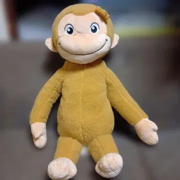 호기심 많은 조지 슈퍼 라지 봉제 인형 복슬복슬