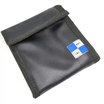 하베스트 라벨 접이식 지갑 (네이비)