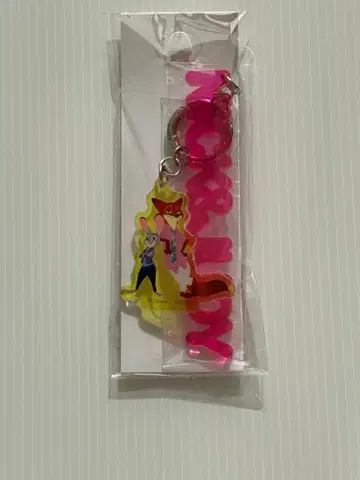 주토피아 2 알파벳 아크릴 참 닉 & 주디