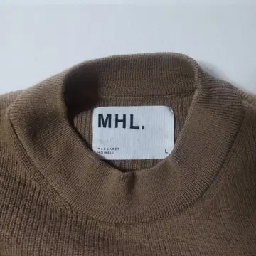 MHL. 마가렛호웰 울 니트 포켓 브라운 L