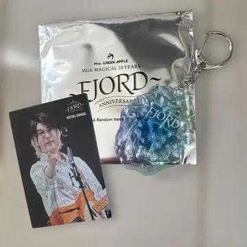 미세스 그린애플 한정판 카드 키링 피요르드 FJORD