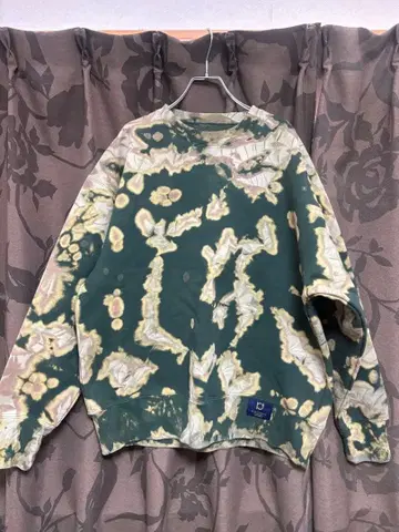 kodai yasuno 타이다이 디자인 크루넥 속기모 트레이닝복