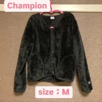 챔피온 x CIAOPANIC 별주 쉘 플리스 스냅 자켓