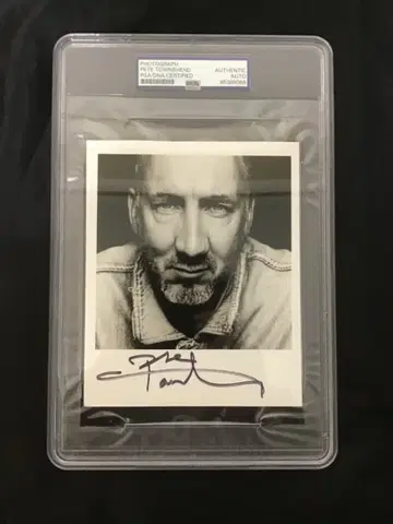 The Who 더 후 / 피트 타운젠드 / 친필 사인 사진