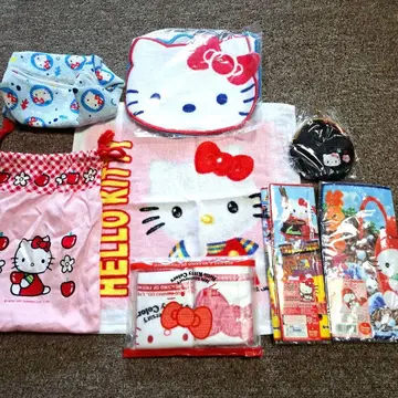 Hello Kitty 타월 손수건 외 묶음 판매