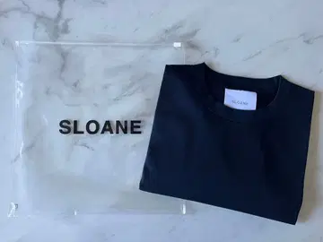 SLONE 긴팔 T셔츠 네이비 미사용 새상품